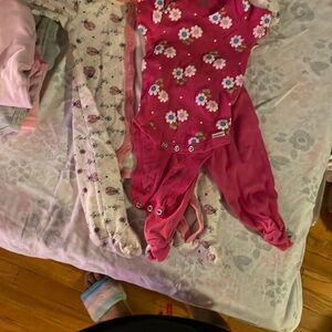 Adorable Floral Pink Kids Bodysuit